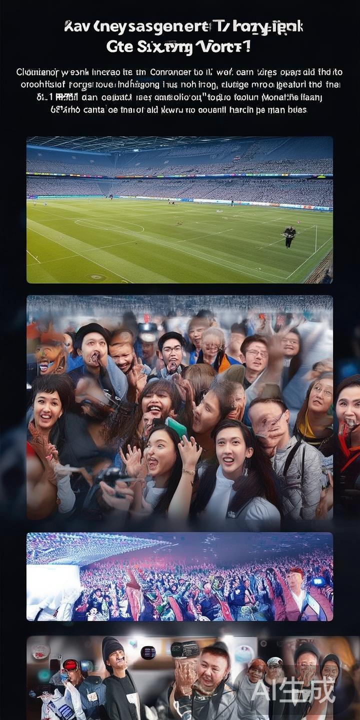 现代体育观众不仅关心比赛内容，还喜欢在观看过程中与